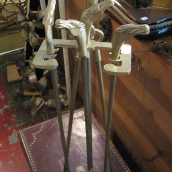 Serviteur de cheminée 4 accessoires