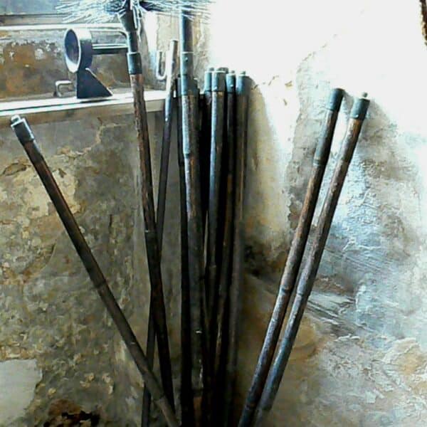 Kit de ramonage 7 m avec hérisson Ø150